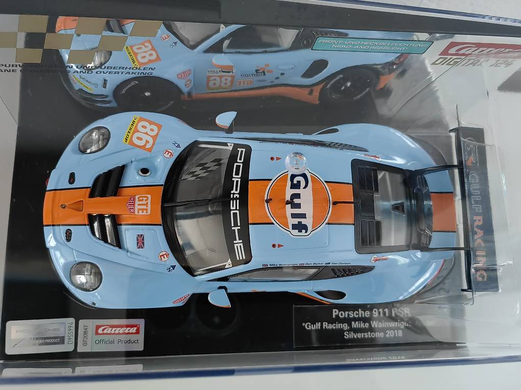Panneau LED Numérique Gulf Racing Pour Circuit De Voitures Miniatures – Personnalisable