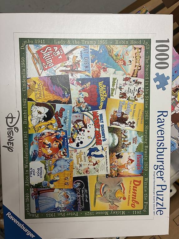 1000er Disney Puzzle im Kanton Aargau