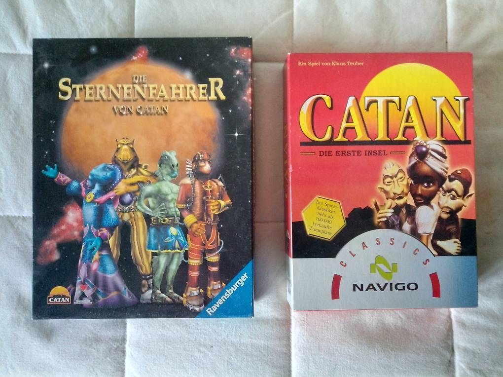 PC game "Catan" und "Die Sternfahrer von Catan"