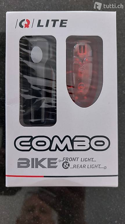 LED Beleuchtung Velo Fahrrad MTB z. Anstecken kabellos