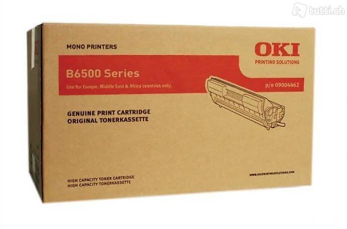  Original OKI B6500 High Capacity black Toner, 09004462