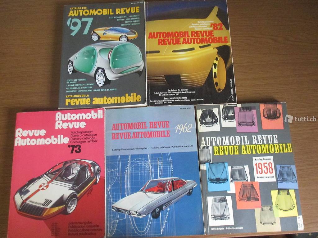 Automobil Revue Kataloge