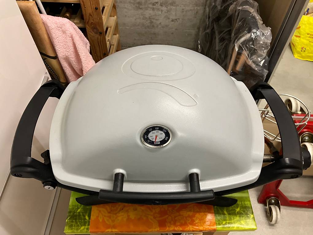 Weber Q1000 Gasgrill Titan für Gaskartuschen Test