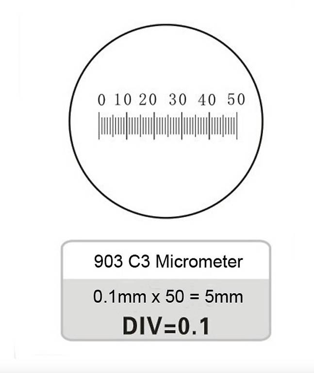 Mikroskop Okular Mikrometer F R Durchm Mm Ausf Hrung C Im Kanton