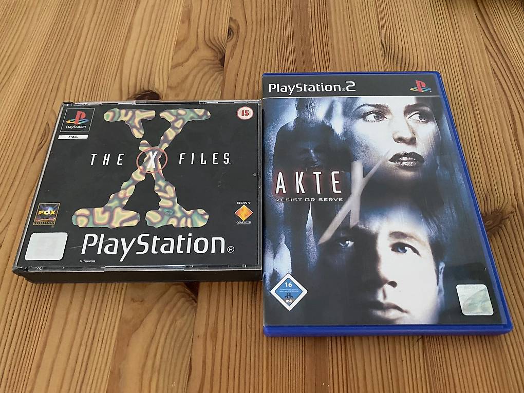 The X Files PS1 & Akte X Resist or Serve PS2 im Kanton Basel-Stadt -  tutti.ch