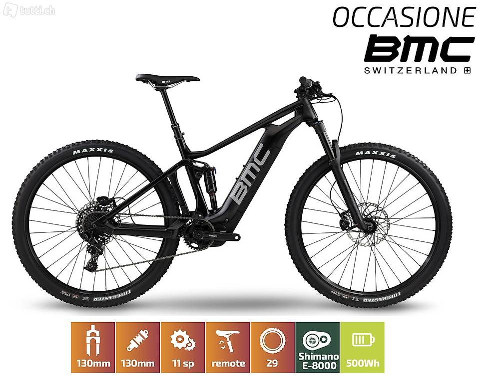  BMC Speedfox (e-bike ebike bici bicicletta elettrica)