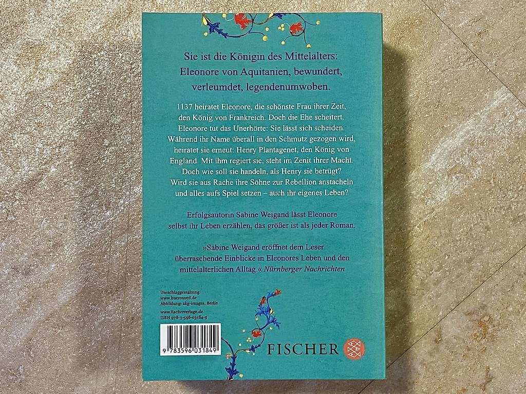 Ich, Eleonore, Königin zweier Reiche Historischer Roman im Kanton ...