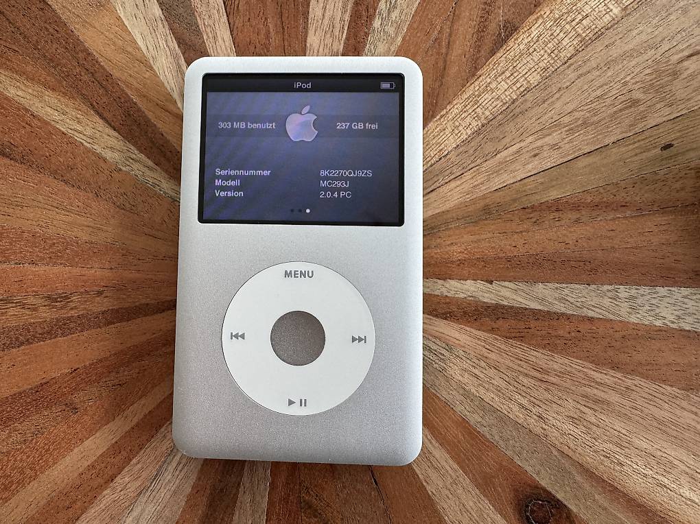 Apple iPod Classic 80GB Silver - Der Klassiker für Sammler im