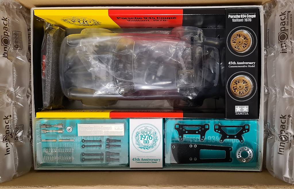Tamiya 47477 Porsche 934 Vaillant 45th Anniversary TA02SW im Kanton ...