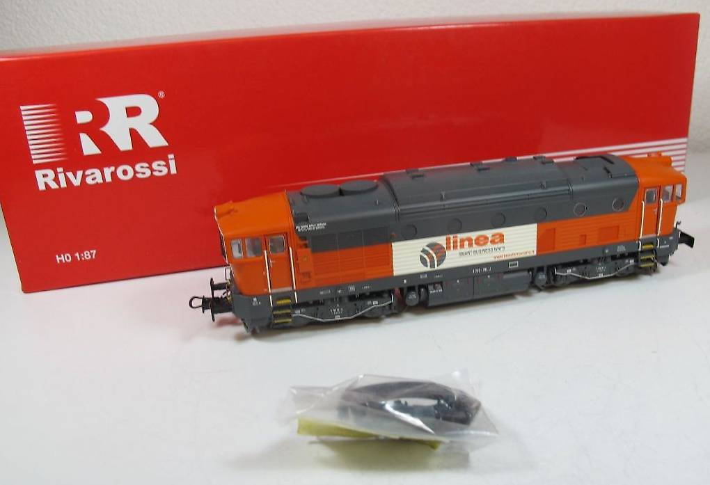 Rivarossi H0 HR2260 Diesellok D753 LI, DC, digital mit Sound im Kanton