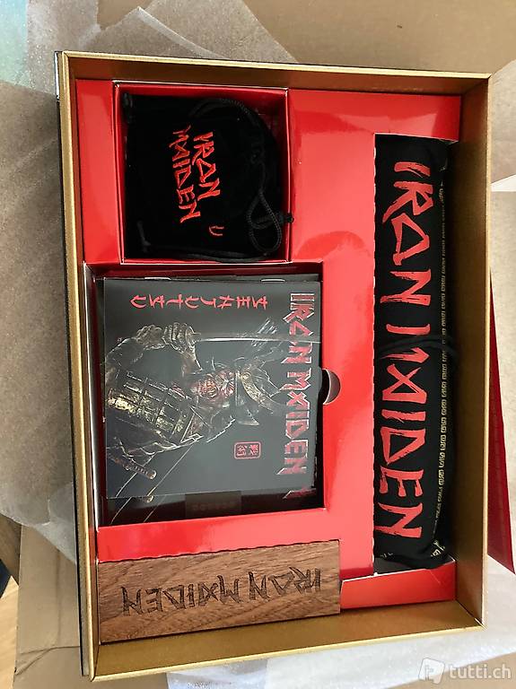 Iron Maiden Senjutsu box limited édition fan club