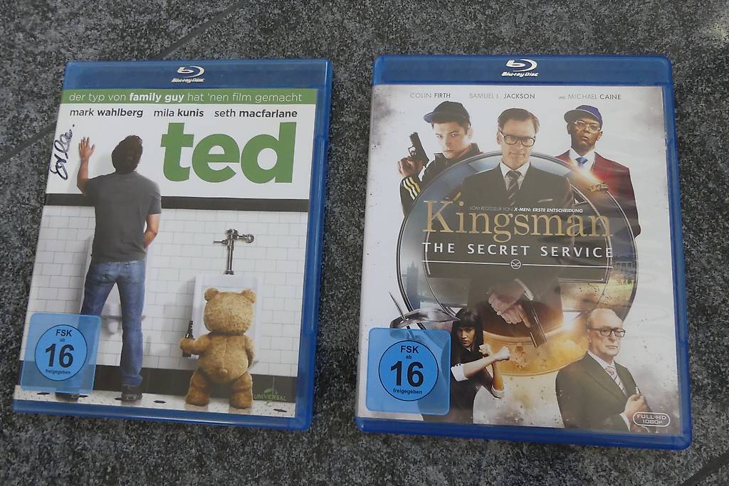 2 verschiedene BluRay Filme ab 16 Jahren tutti.ch