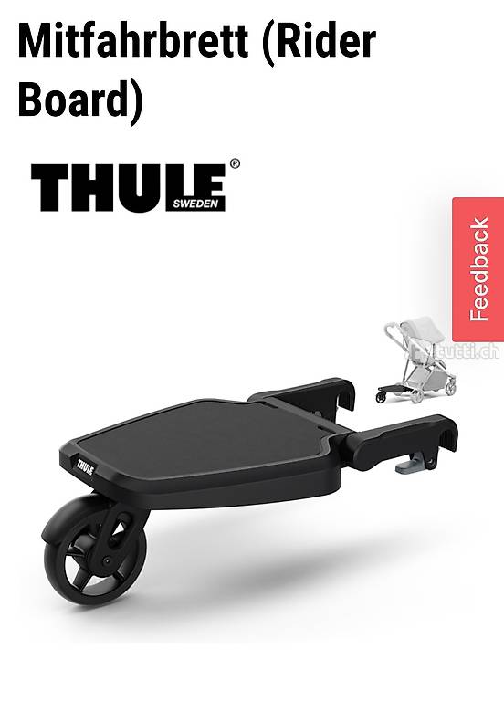  Neues Thule Rider Board/Mitfahrbrett für Thule Kinderwagen