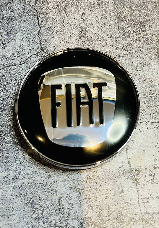 Nabendeckel 60mm Vw 4 Stück 60 Mm Auto-Radnabenkappen Für Fiat 500 5CC Logo Auto Nabendeckel Fiat Radkappen