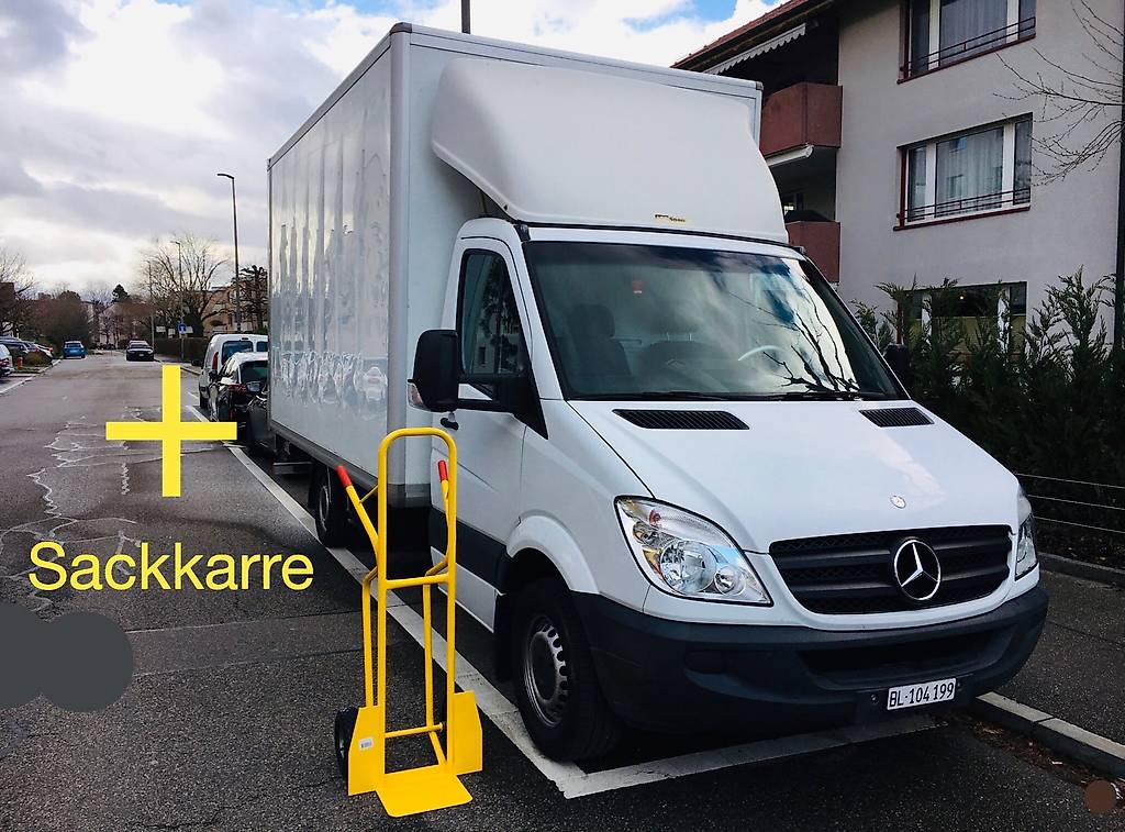 Lieferwagen mieten/ Transporter mieten/ Mercedes Basel