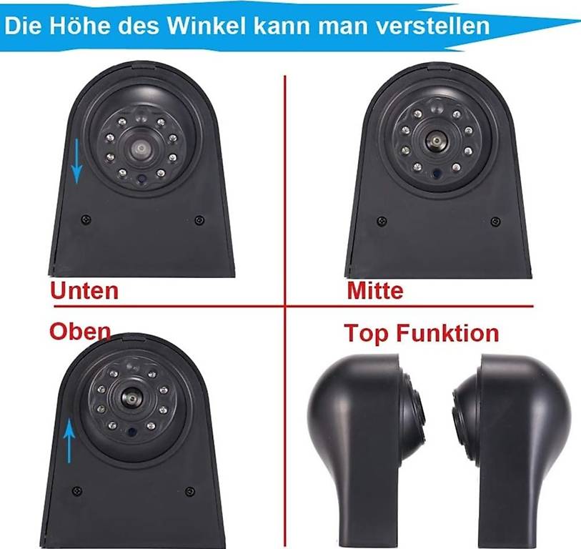 LED Rückfahrkamera Für Mercedes Benz Viano Vito W639 V6 Dritte Bremsleuchte Vans
