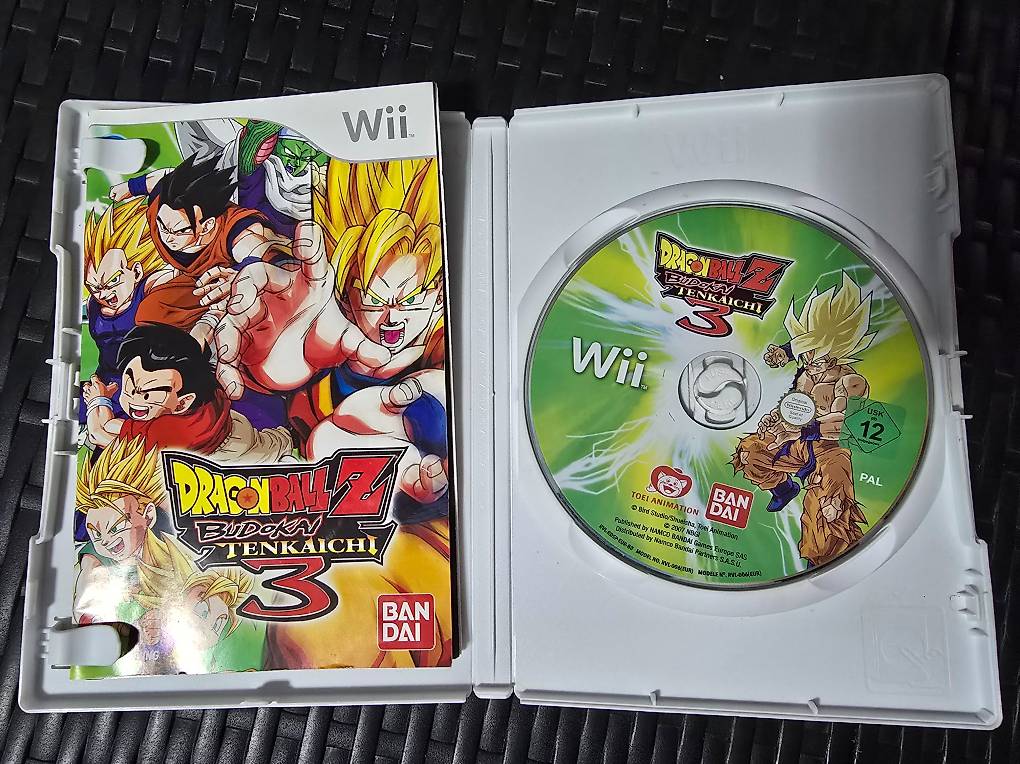 DRAGON BALL Z Budokai Tenkaichi 3 - Gioco Nintendo Wii - Completo (Pal