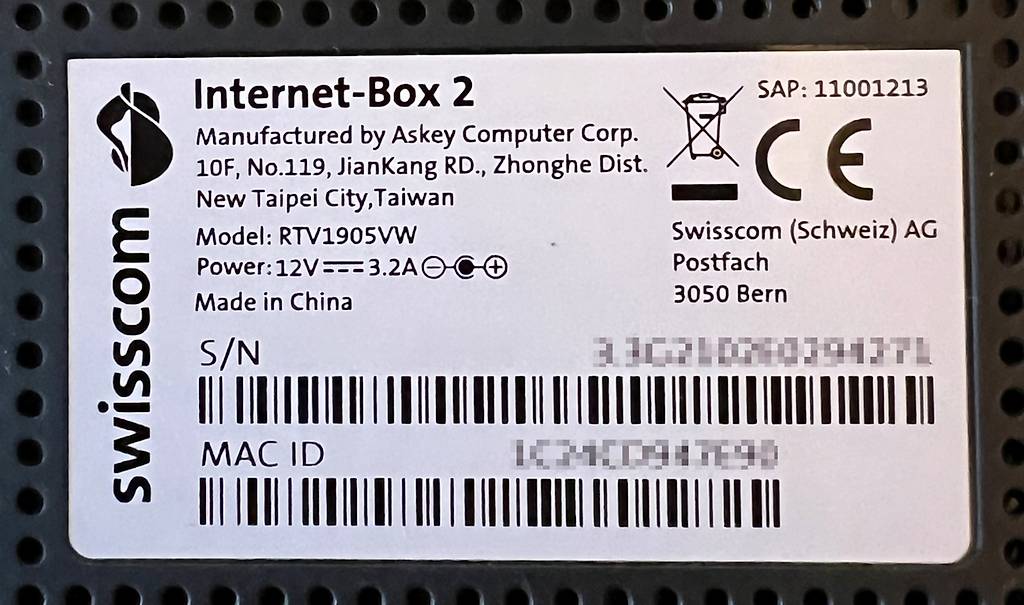 Swisscom Router Internet-Box 2 im Kanton Basel-Landschaft - tutti.ch