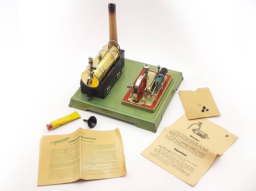 Fleischmann Machine à Vapeur 125/2 – Jouet Ancien – Occasion
