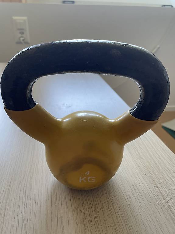 Kettlebells vinyle 4 à 20 kg - Kettlebells original - Musculation