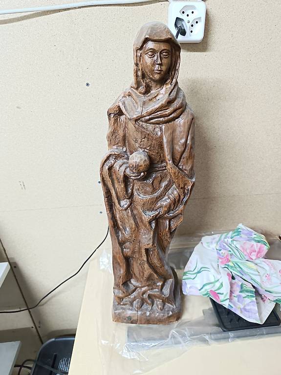 AMPALS, rosario in legno d'ulivo fatto a mano a Gerusalemme, rosario in scatola di carta Kraft con crocifisso, regalo battesimo, comunione, feste cristiane, nascita, compleanno, protezione auto, casa