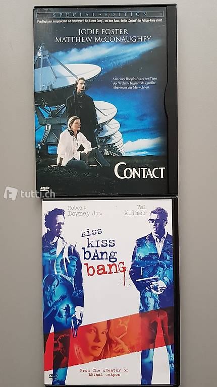 DVD Contact und kiss kiss bang bang