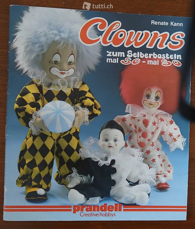 Heft/Anleitung Clowns zum Selberbasteln