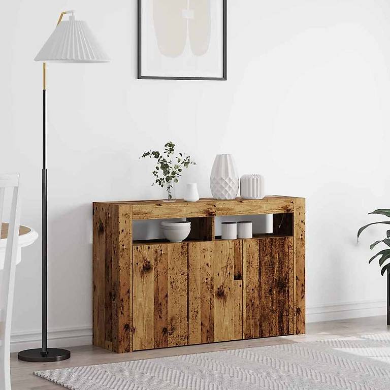 Sideboard Altholz 116 x 30 x 75 cm Holzwerkstoff