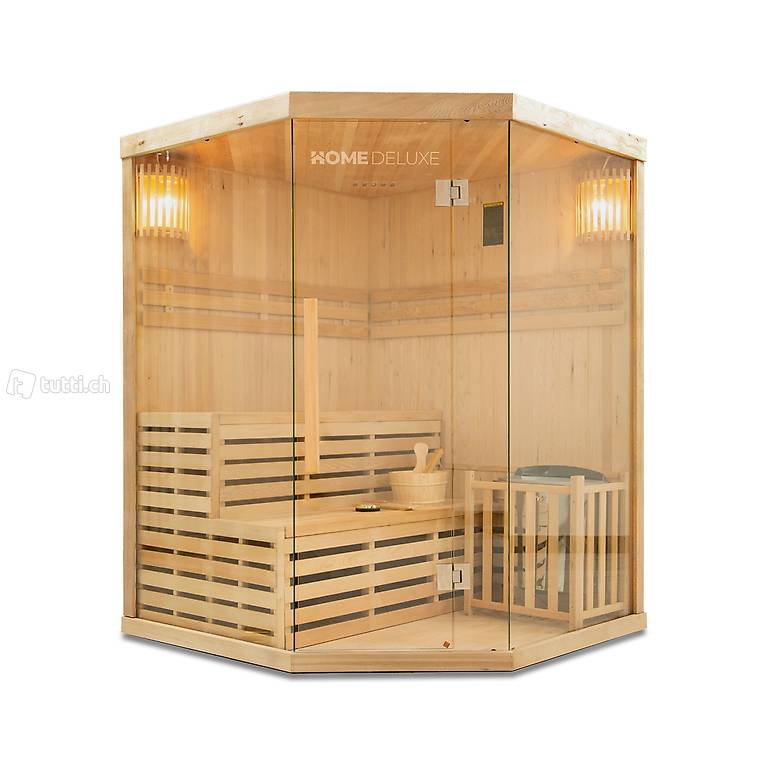  NEU Sauna inkl. 6 kW Saunaofen 2-4 Per.