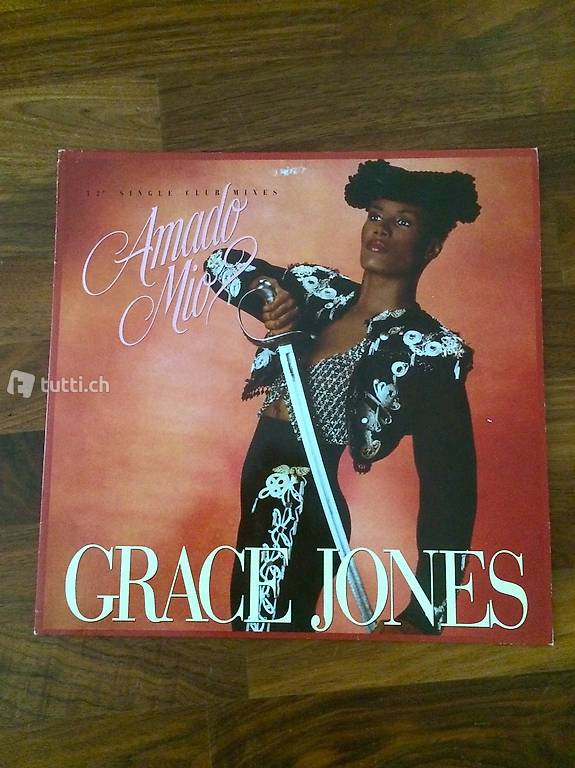 Schallplatte / Vinyl Grace Jones Maxi, gutem Zustand