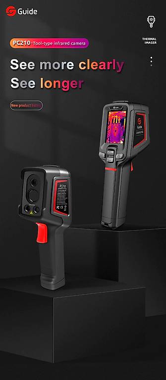 Guide PC210 Thermische Imaging Kamera Digital Thermometer im Kanton ...