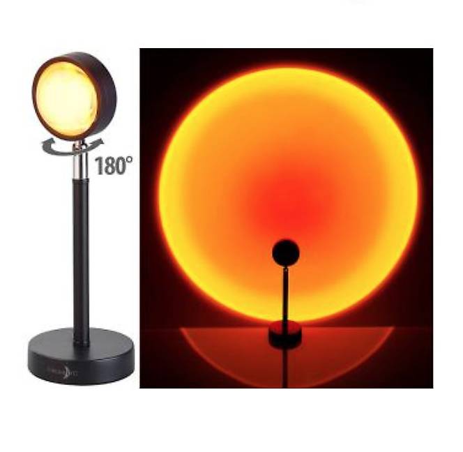 Sonnenuntergangs LED Projektionslicht, 10 Watt, 180° schwen
