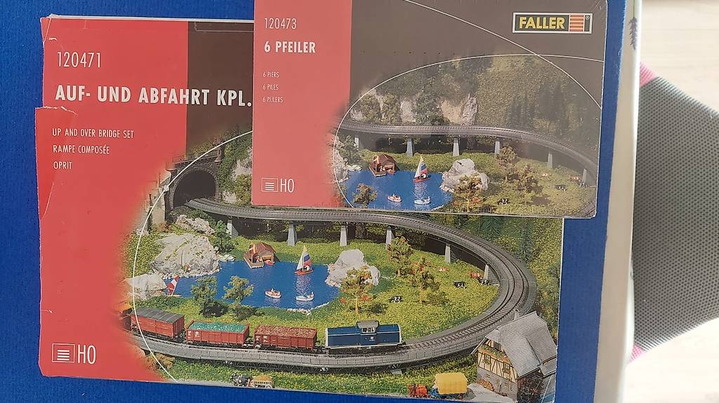 Kit De Construction Faller 120472 - 6 Piliers En Pierre à L'échelle 1/87 (H0) - Pour Maquettes De Train
