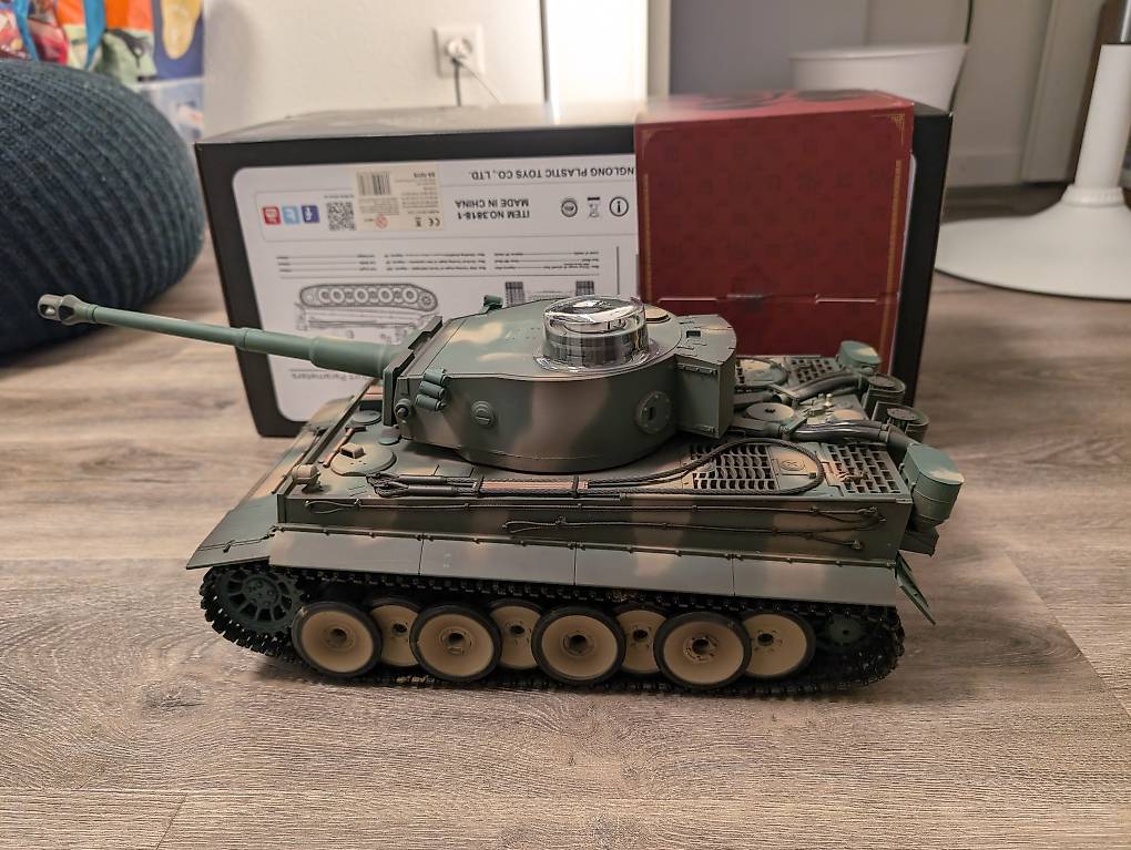 RC Panzer German Tiger I S33 Heng Long - Neuwertig im Kanton Zürich ...