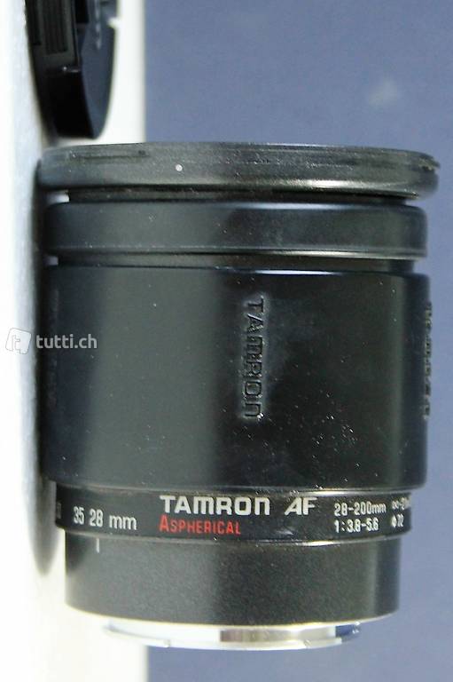 Tamron für Sony 3,8-5,6/28-200mm AF. Drehzoom Sony