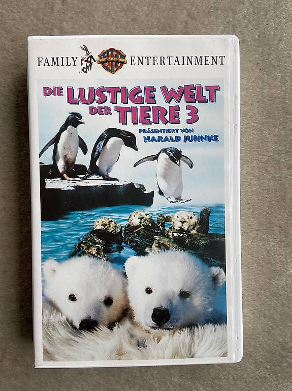 VHS-Videokassetten: Lustige Welt der Tiere 2 und 3 im Kanton Solothurn