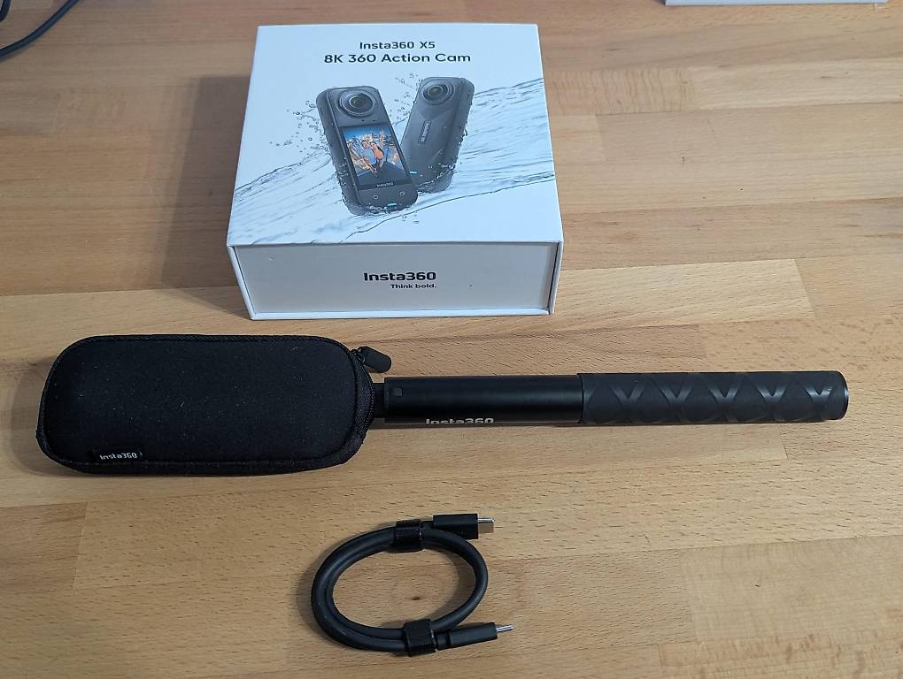 Insta360 Onzichtbare Selfiestick Met Statief - Voor X3, ONE RS (Niet Voor 1-inch 360), GO 2, X2, R, X