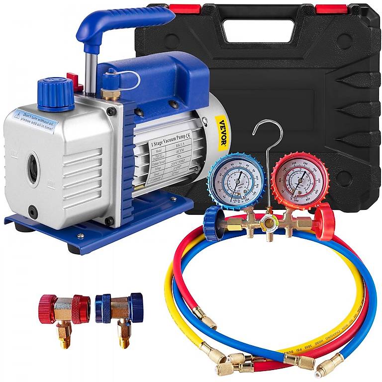 SONDERPREIS || 220V Vakuumpumpe 4CFM Unterdruckpumpe Vakuu