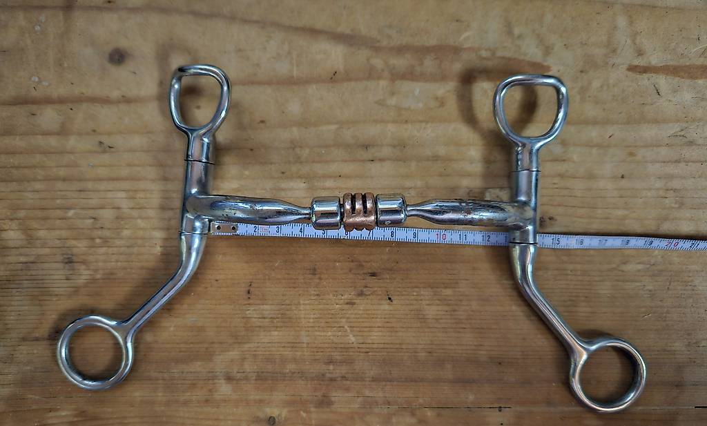 Myler Kimberwick with Stainless Steel Comfort Snaffle with Copper Roller - A Better Bit