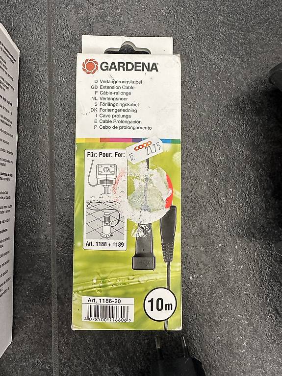 Gardena 4030 Bewässerunsuhr Steuerung + 10m Kabel im Kanton Zürich