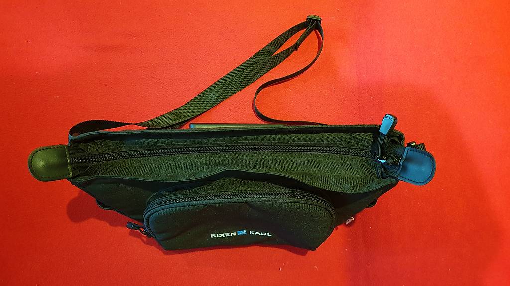KlickFix Funbag - Borsa da manubrio unisex per adulti, 4 litri, colore: Blu