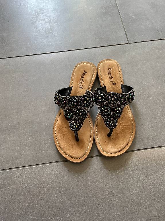 Flops Zehentrenner Sommerkind Zehentrenner Braun Sommerkind