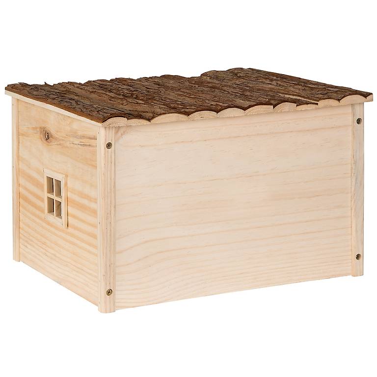 Casetta Per Porcellini D'India Dehner Forest | Legno Naturale | 26x19.5x16 Cm | Rifugio Per Roditori - Foto 7