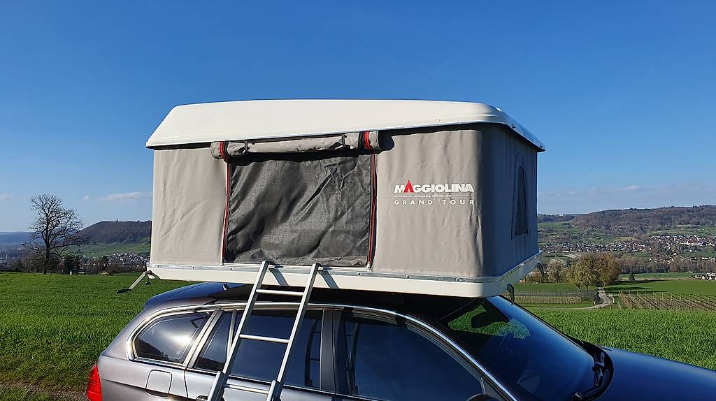 Dachzelt Autohome Maggiolina Grand Tour Black Storm small im Kanton Luzern  - tutti.ch