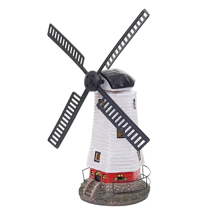 Solar LED Windmühle Gartendeko Figur (Gratis Versand)