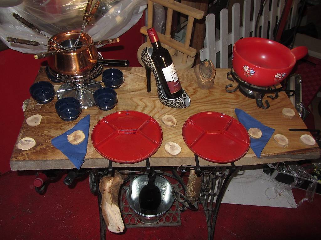 Fondue Chinoise Bar Raclette Buffet absolutes Unikat im Kanton Luzern