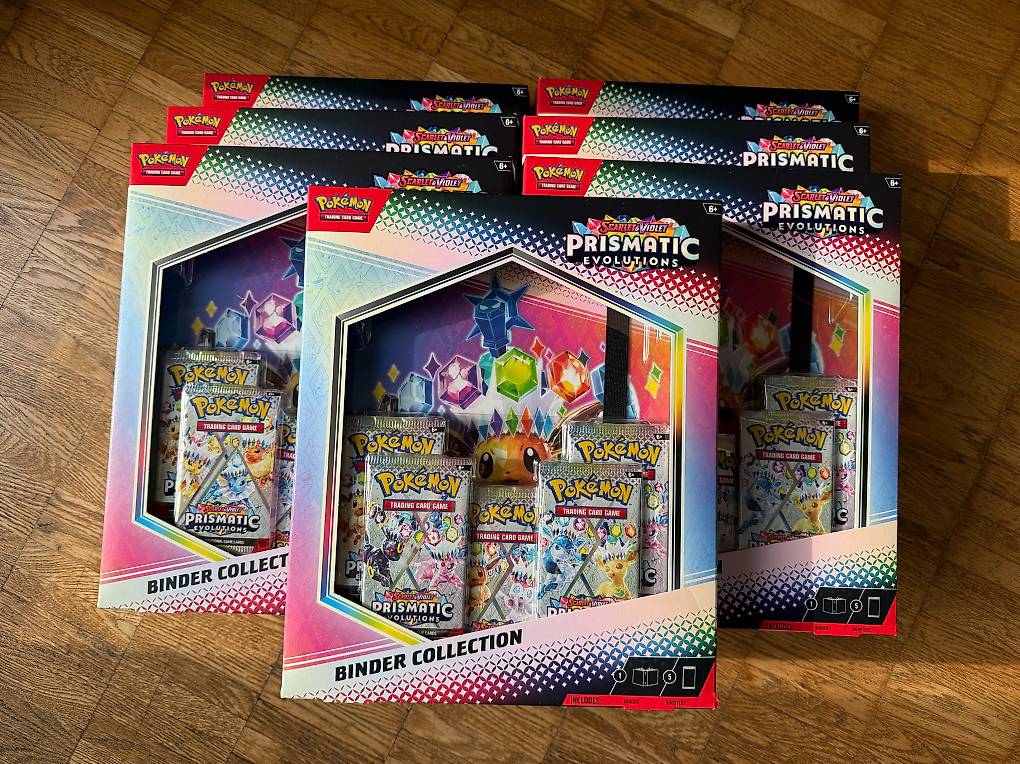 Pokemon TCG Binder Collection Prismatic Evolutions (Inglés