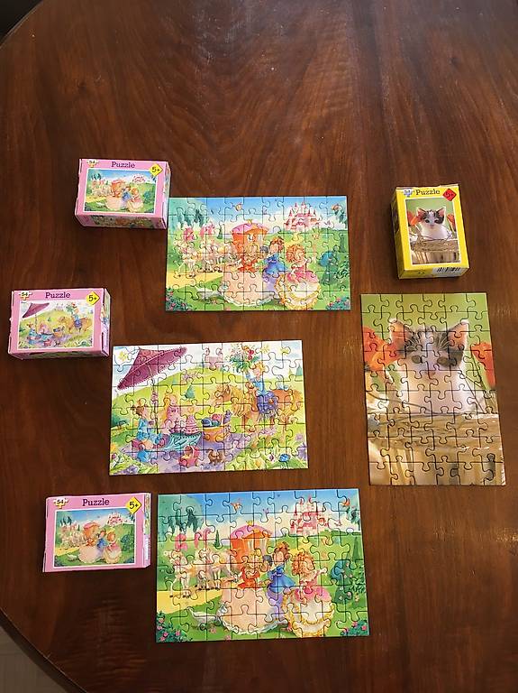 4 mini Puzzle mit je 54 Teilen im Kanton BaselLandschaft tutti.ch 4 mini Puzzle mit je 54 Teilen im Kanton BaselLandschaft tutti.ch