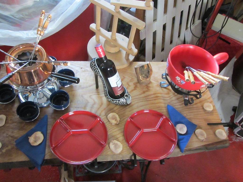 Fondue Chinoise Bar Raclette Buffet absolutes Unikat im Kanton Luzern