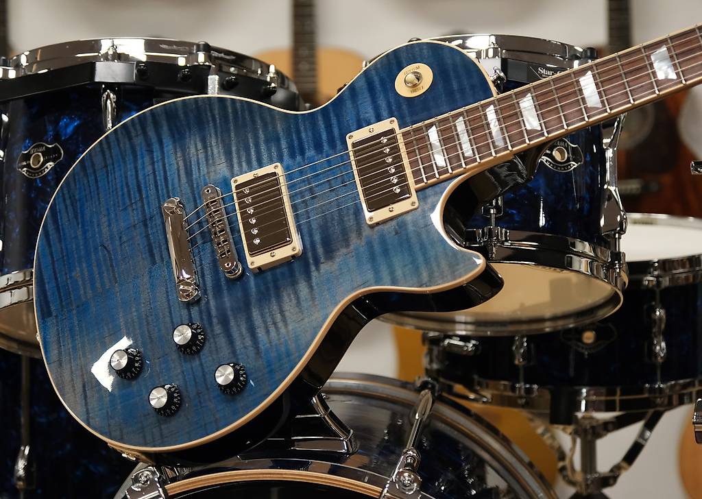 Gibson Les Paul Traditional 100 Years Anniversary Ocean Blue im Kanton ...